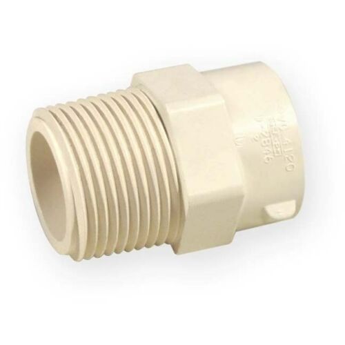 PVC-C 1 1/4" külső/belső menetes csatlakozó