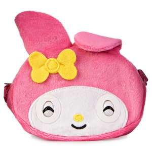 Różowa pluszowa torebka na ramię Spin Master Purse Pets My Melody z interaktywnymi dźwiękami, Hello Kitty i przyjaciele - Spin Master Dziecięca torba na ramię, torba boczna