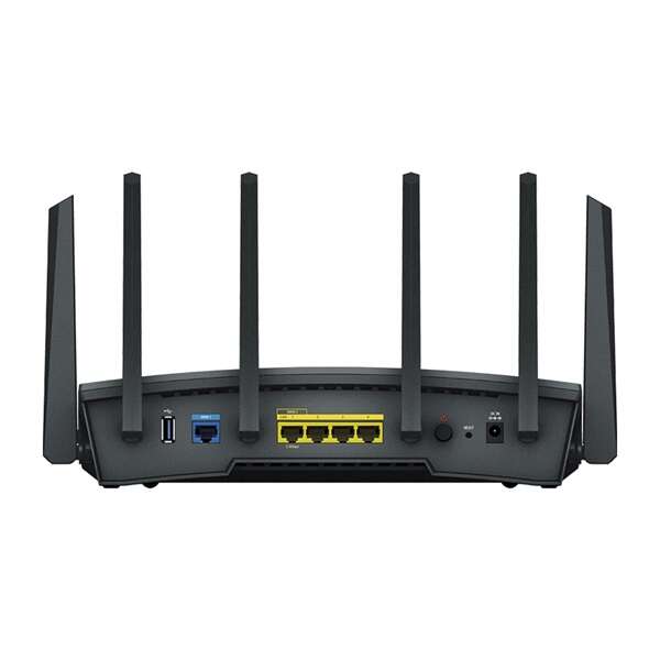 Synology rt6600ax router 1x1000mbps + 1x2500mbps dualwan, 3x1000m...