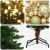 vidaXL mesterséges karácsonyfa gömbdíszekkel 120 cm 150 LED 179880379