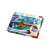 Trefl Crazy Shapes Puzzle 600 Teile, isländische Landschaft mit Wasserfällen und Nordlichtern