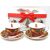 Karácsonyi porcelán csészék Mikulással díszes ajándékdobozban 179982008