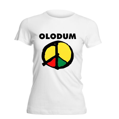 Michael Jackson Olodum mintás fehér női póló M méretben 180001962 
