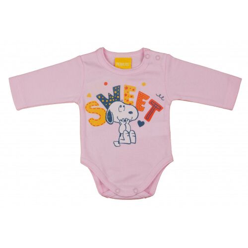 Hosszú ujjú baba body Snoopy mintával 180223277 - Gyerek body