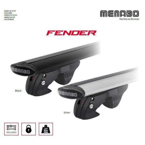 Menabo Fender Silver tetőcsomagtartó keresztrúd Kia Joice 2000-2002 180231312 - Jármű és alkatrész