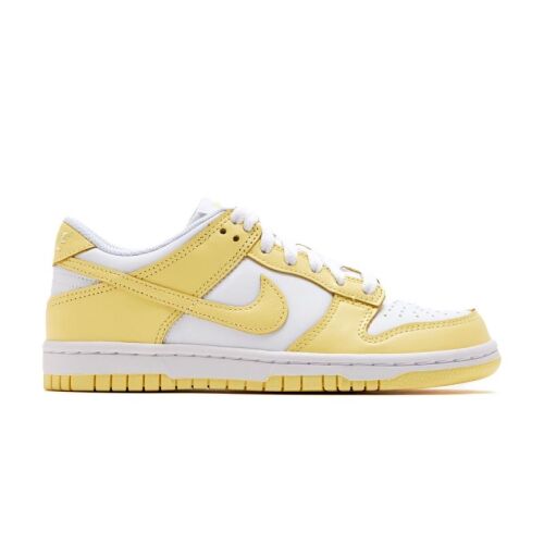 Fehér-sárga Nike DUNK LOW BG sportcipő