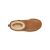 Barna UGG Classic Ultra Mini csizma, felülnézet a puha belső béléssel fehér háttéren