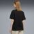 Puma PUMA CLASS Relaxed Tee hátulnézete, fekete női pamut póló rövid ujjal, modellen viselve