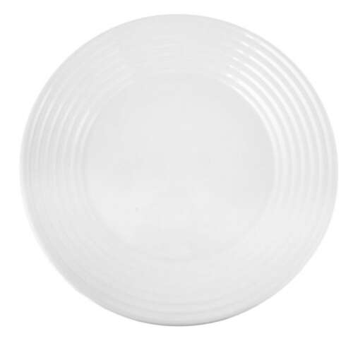 Farfurie plată albă Luminarc Harena, 25 cm