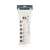 Delight 6-outlet power strip with individual switches, 1.5m cable