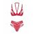 Cupide Desir 2 részes nyitott szett S/M 180344405
