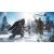 Assassin's Creed Valhalla Eivor harcol egy ellenséggel két baltával havas tájon