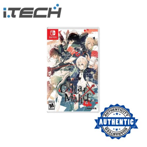 Collar X Malice Unlimited Standard Edition Nintendo Switch játéktok borítója 