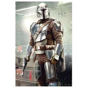 Csillagok háborúja - Star Wars The Mandalorian 3D puzzle, 200 darabos, építsd meg a saját Mandalóriánodat - 3D puzzle