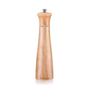 Mlynček na soľ a korenie VIRGO WOOD, 24 cm, drevený, prírodný, kuchynský nástroj - Skladovanie a organizovanie