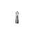 VIRGO 16 cm pepper grinder, clear acrylic and stainless steel, adjustable grind, fresh pepper