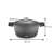 Tescoma BORDEAUX casserole pot with lid, 28 cm diameter, 6.8 liters, showing dimensions