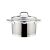 PRESIDENT 4.0L Stainless Steel Stock Pot with Glass Lid