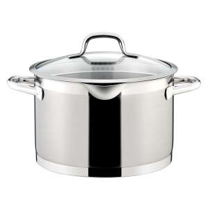 PRESIDENT Stainless Steel Pot with Lid, 7L, 24cm - Cookware & bakeware
