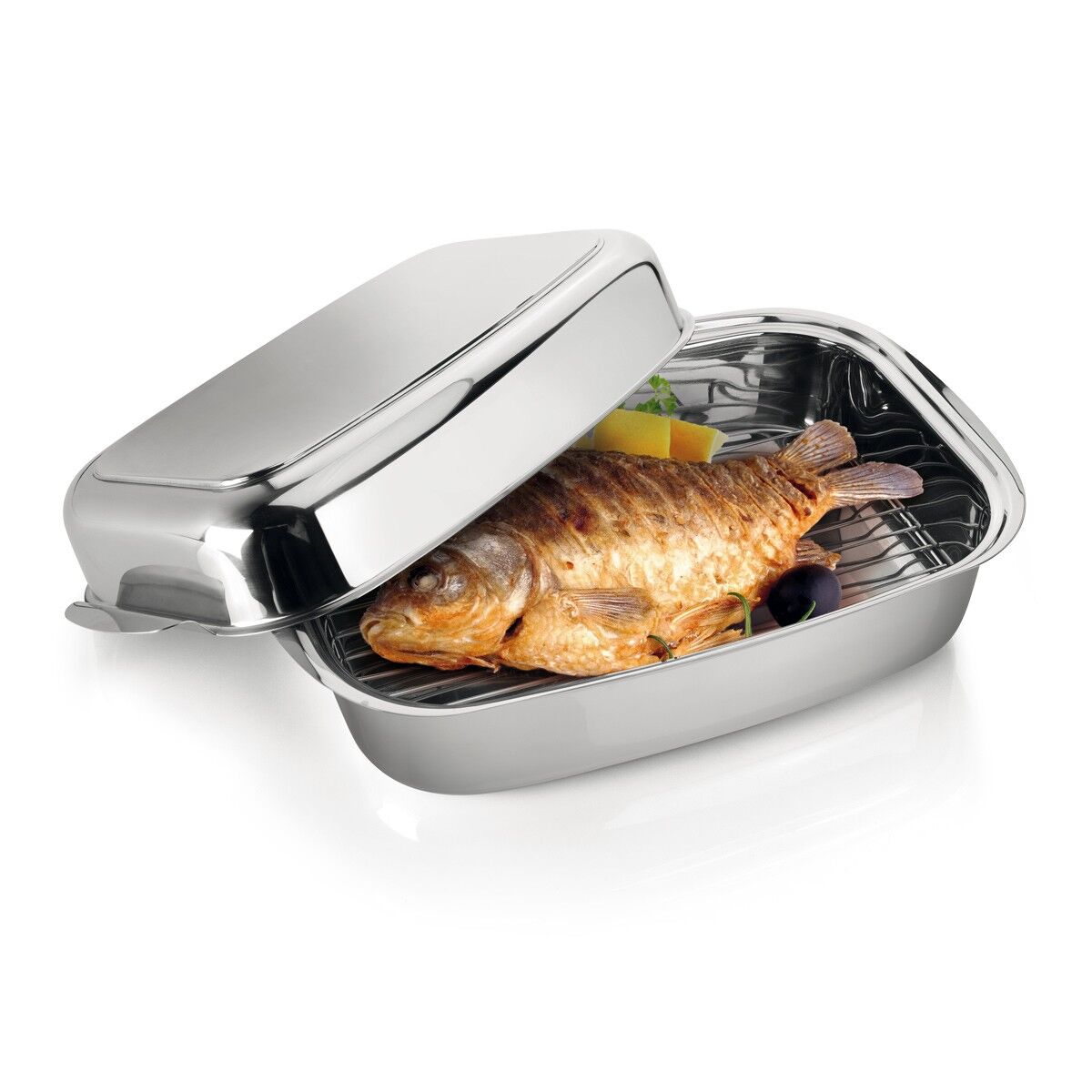 EXCLUSIVE tepsi fedővel 36 x 24 cm