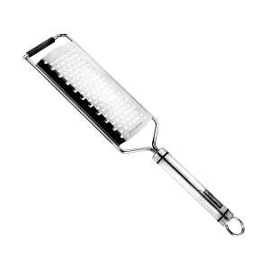 Tescoma PRESIDENT X-sharp grater, medium, stainless steel, non-slip handle, dishwasher safe - Flat file