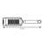 Tescoma PRESIDENT X-sharp grater, double-sided, stainless steel, dishwasher safe, 31 cm