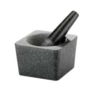 PRESIDENT Mozsár Granite Mortar and Pestle - Mortar