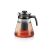 TEO glass teapot with infuser, 1.7 liter capacity, perfect for brewing loose leaf tea