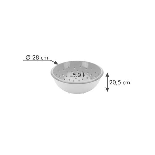 TESCOMA VITAMINO filter with bowl ø 28 cm, 5.0 l 53384057
