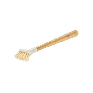 CLEAN KIT Bambusz edénytisztító kefe, fehér nejlon sörtékkel, bambusz nyéllel - Tescoma