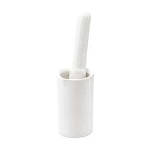 ONLINE Mozsár ø 6 cm white ceramic mortar and pestle - Mortar