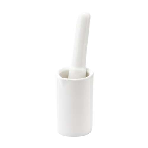 ONLINE Mozsár ø 6 cm white ceramic mortar and pestle