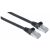 INTELLINET Patchkábel RJ45 S/FTP Cat6 Réz LSZH 30m fekete 180412578