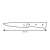 HOME PROFI univerzális kés 13 cm méretei
