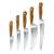Tescoma FEELWOOD knife set with 5 knives