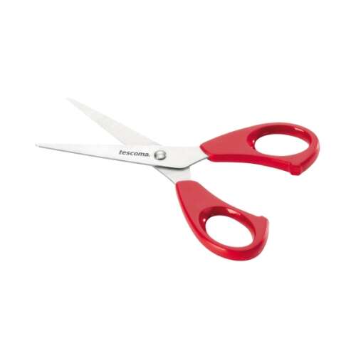 Tescoma household scissors, 16 cm, red handles