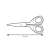 COSMO Household Scissors 16 cm 83117357