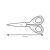 COSMO Household Scissors 16 cm 83117357