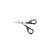 COSMO household scissors 16 cm with grey handles