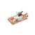 AZZA NAKIRI Japanese knife 18 cm, slicing vegetables on a cutting board