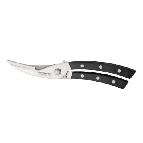 AZZA poultry shears, stainless steel, black handles