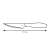 Tescoma SONIC Steak Knife dimensions