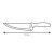 Tescoma SONIC Szakácskés 18 cm 83117301