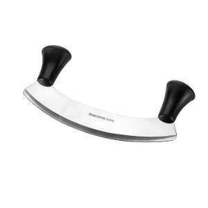 SONIC Hintakés 25 cm Hackmesser mit schwarzen Griffen - Pfannen, Abendessen, Küchenmesser, Besteck-Sets und Töpfe