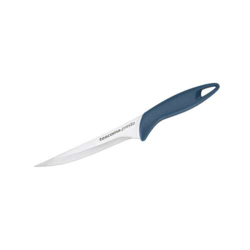 Tescoma Presto 14 cm univerzális kés, rozsdamentes acél penge, kék ergonomikus nyél - Presto
