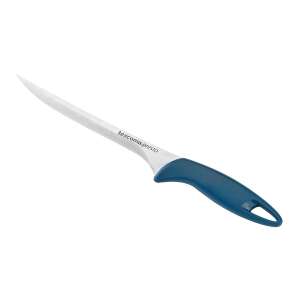 PRESTO Filetiermesser 18 cm, blauer Griff, Klinge aus Edelstahl - Pfannen, Abendessen, Küchenmesser, Besteck-Sets und Töpfe