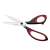 COSMO Herb Scissors 21 cm, kitchen shears with red handles