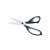 COSMO Herb Scissors 21 cm, kitchen shears with grey handles