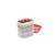 PURITY 1.0 liter freezer containers, set of 3, with red, green and yellow lids, filled with red currants
