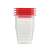 Stack of PURITY mini food storage containers, 120ml capacity